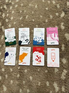 Yoto Phonics Card Game Set - Multicolor Educational Cards